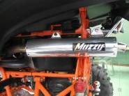 KVF bxhaust pipe from MUZZY racing.